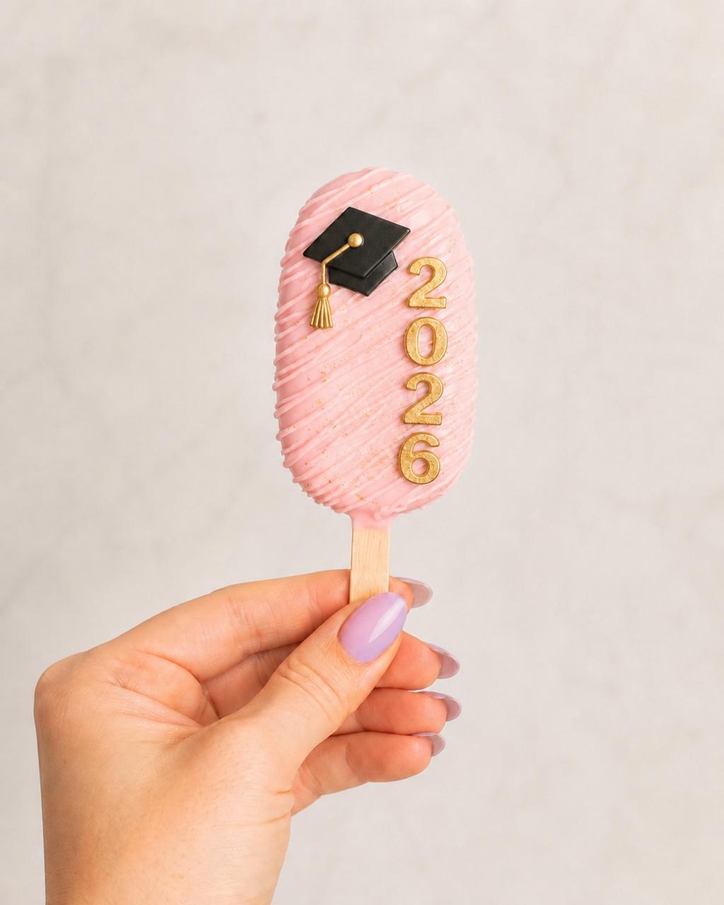 Graduation Themed Cakesicle