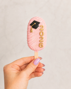 Graduation Themed Cakesicle